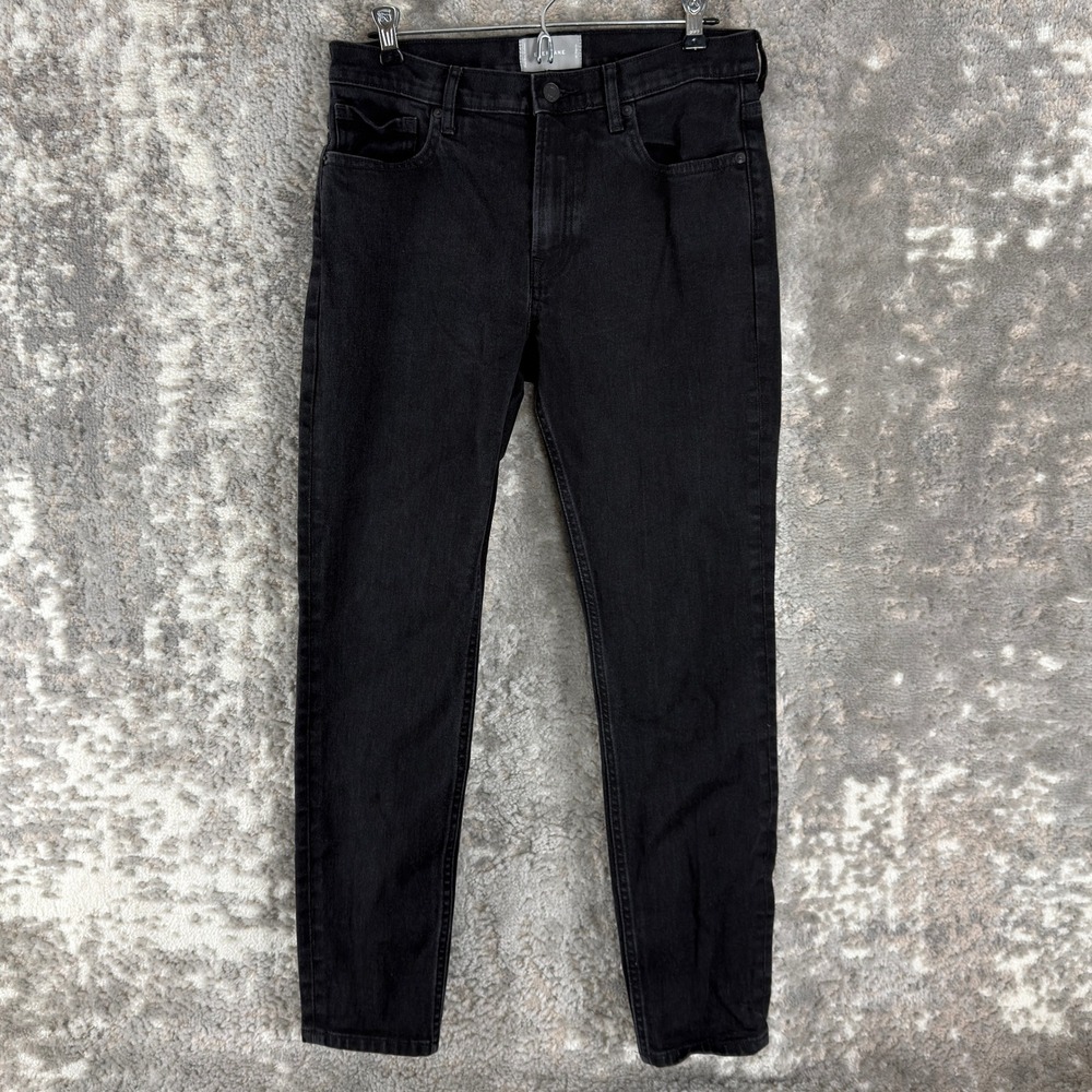 Everlane Size 30 Skinny Stretch Denim Jeans Black Womens